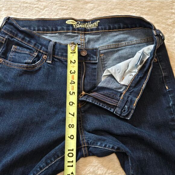 Old Navy The Sweetheart Dark Rinse Jeans, Size 10 Regular - Picture 4 of 6
